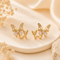 Butterfly Charm Earrings