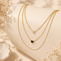 Layered Gold Necklace Set